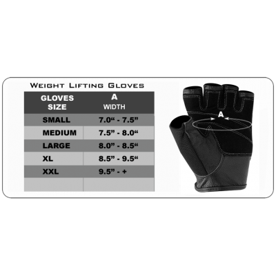 Weight Lifting Gym Fitness Body Building Fingerless Gloves - 155 Weight Lifting Gym Fitness Body Building Fingerless Gloves - 155