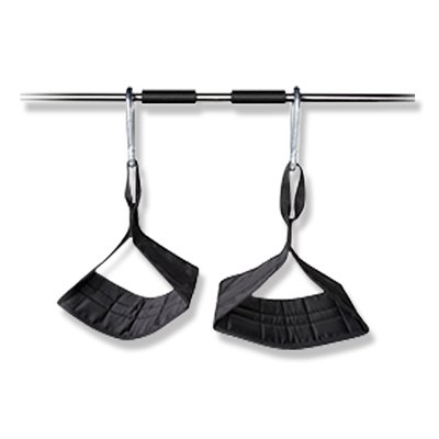 AB Sling Weight Lifting Door Hanging Chin Up Ab Sling Gym Exercise - Black AB Sling Weight Lifting Door Hanging Chin Up Ab Sling Gym Exercise - Black