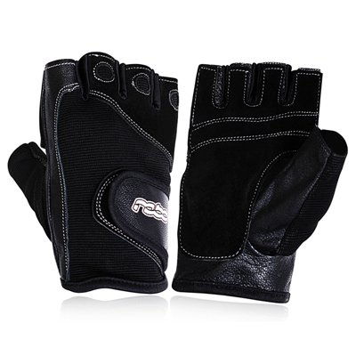 Weight Lifting Gloves Leather Gym Fitness Half Finger Body Building Gloves