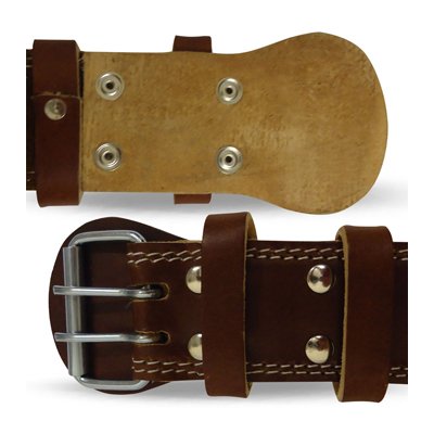 Weight Lifting Leather Belts Gym Fitness Back Support Padded 6" Wide Brown Weight Lifting Leather Belts Gym Fitness Back Support Padded 6" Wide Brown