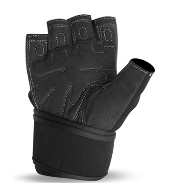 Weight Lifting Gloves Gym Fitness Fingerless Long Wrist Gloves - 250