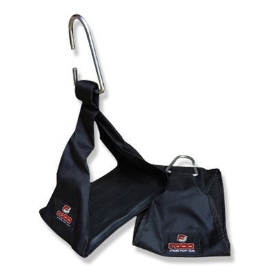 AB Sling Weight Lifting Door Hanging Chin Up Ab Sling Gym Exercise - Black