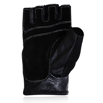 Weight Lifting Gloves Leather Gym Fitness Half Finger Body Building Gloves