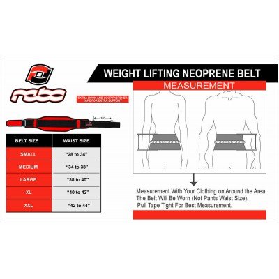 Weight Lifting Neoprene Belt Lumber Pain Back Support Blue