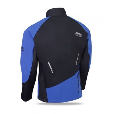 Cycling Winter Soft Shell Thermal Jacket Blue