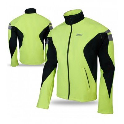 Cycling Winter Soft Shell Thermal Jacket Hi-Viz