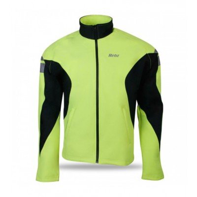 Cycling Winter Soft Shell Thermal Jacket Hi-Viz