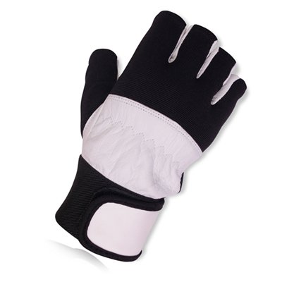 Weight Lifting Leather Gloves Body Building Gym Fitness Training Gloves
