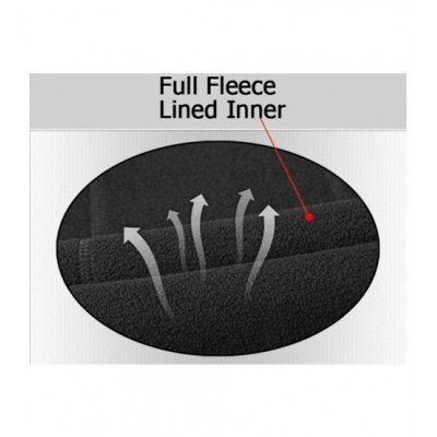 Cycling Thermal Winter Fleece Shirt BLACK/GREY